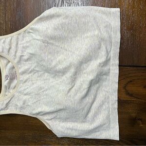 Kindred Bravely Cream Sleeveless Crop Top